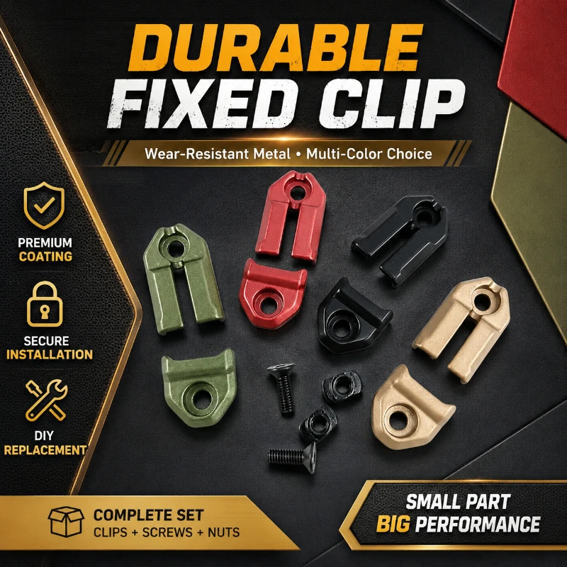 Colored Metal Fixed Position Bracket Clip Durable Alloy Material Model Modification Hardware Fitting