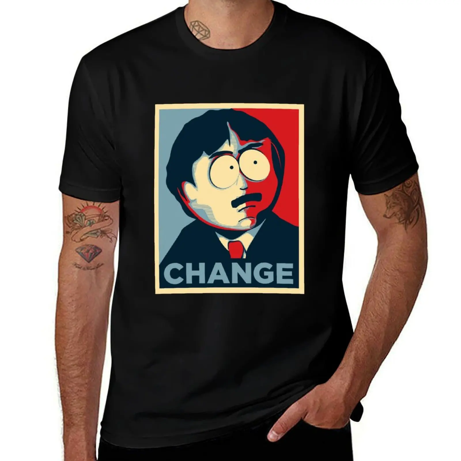 Randy Marsh Change, Randy Marsh Modification T-Shirt Tough Fabric Work Tee T-Shirt