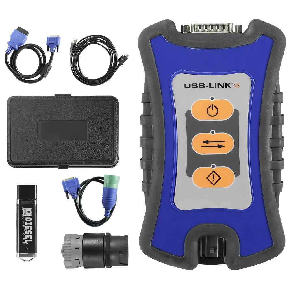 

Full Chip USB Link BT Truck Diagnostic Tools OBD2 Fault Code Diagnostic Detector for Truck Diagnostic Scanner for NEXIQ 3