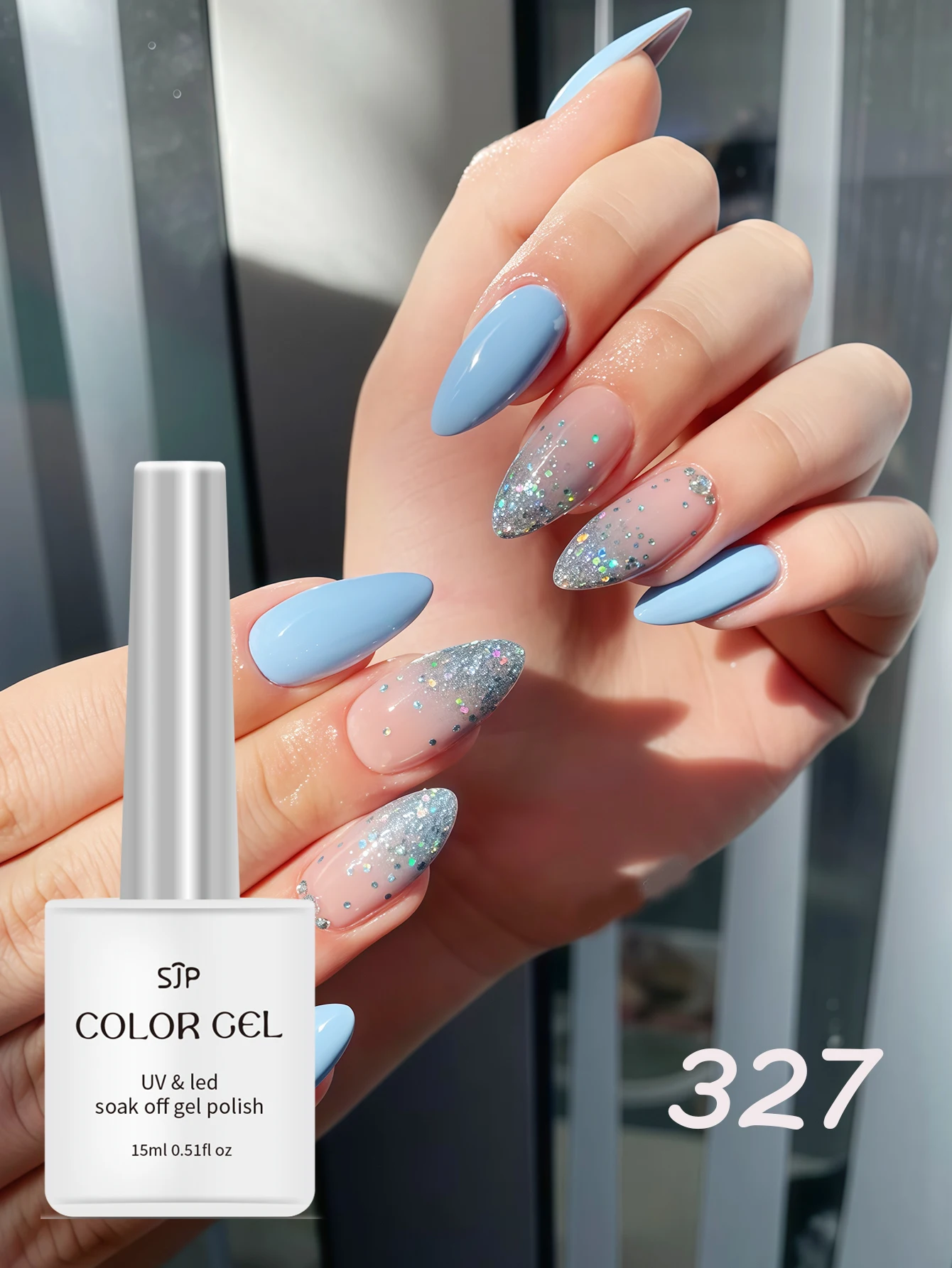 1 PZ 15ML Smalto per unghie gel bianco Smalto gel per manicure francese Semi permanente Soak Off Gel UV Vernice Base Top Coat
