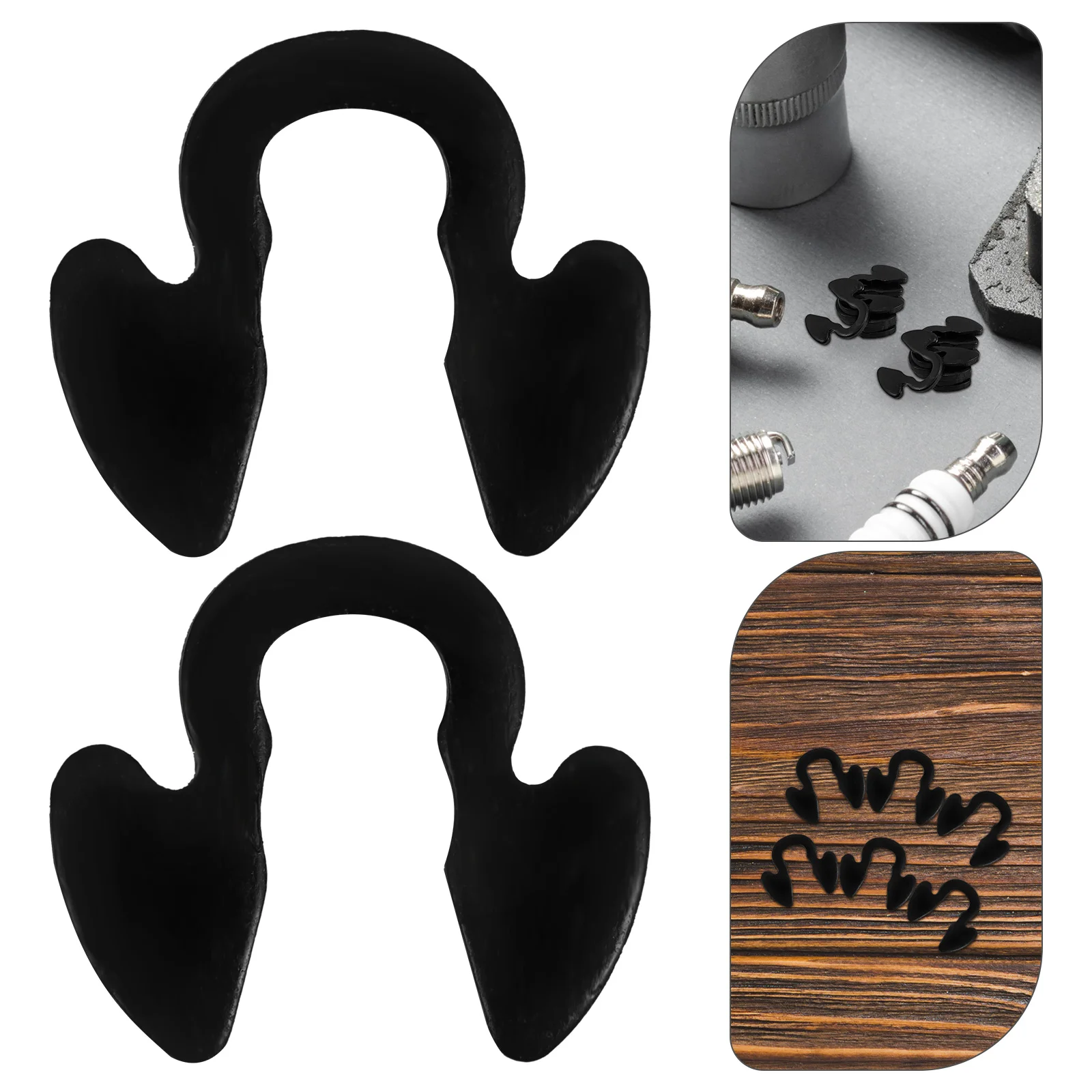 

10pcs Shift Cable Turbocharger E-Clips Plastic Car Cable Clips For 4L80E 4L60E Retaining Clips Auto Engine Actuator