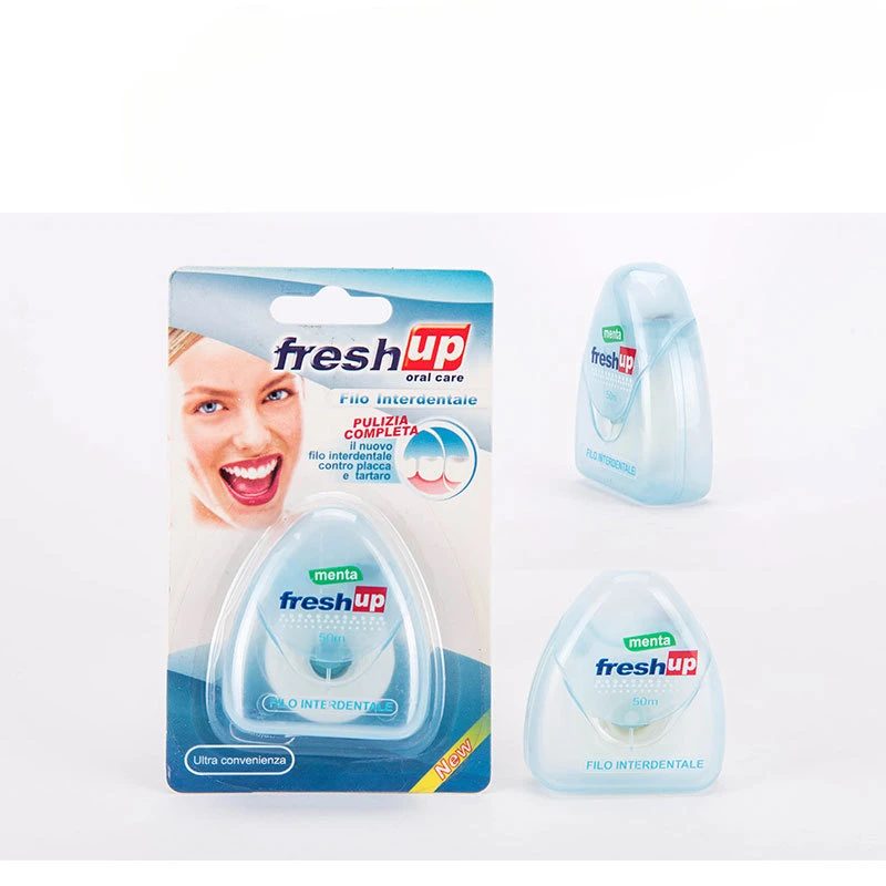 15M Dental Floss Portable Floss Flat Line Tooth Keychain Mint Flavor Floss Cleaning Oral Care Tool Oral Hygiene Health Dentistry