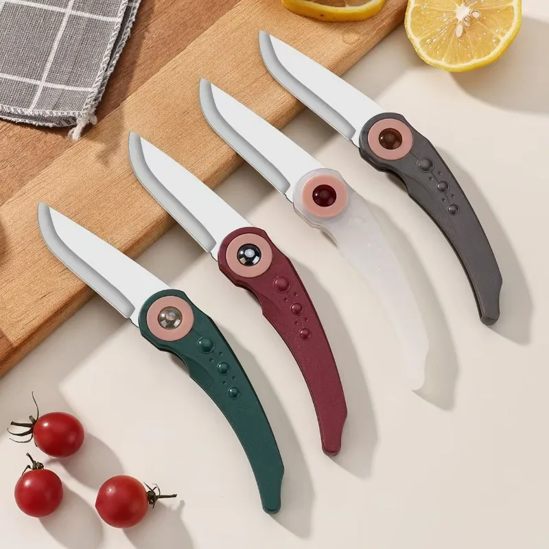 

Unique pocket folding knife edc Decompression multitool knives utility Daily at home cutting outdoor bushcraft tactical knife