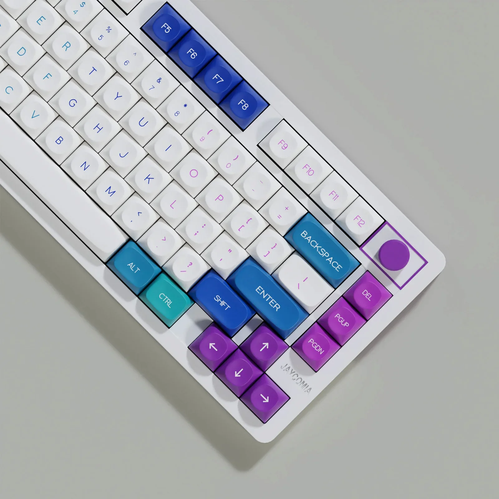 PBT sublimation keyboard cap small language 7u