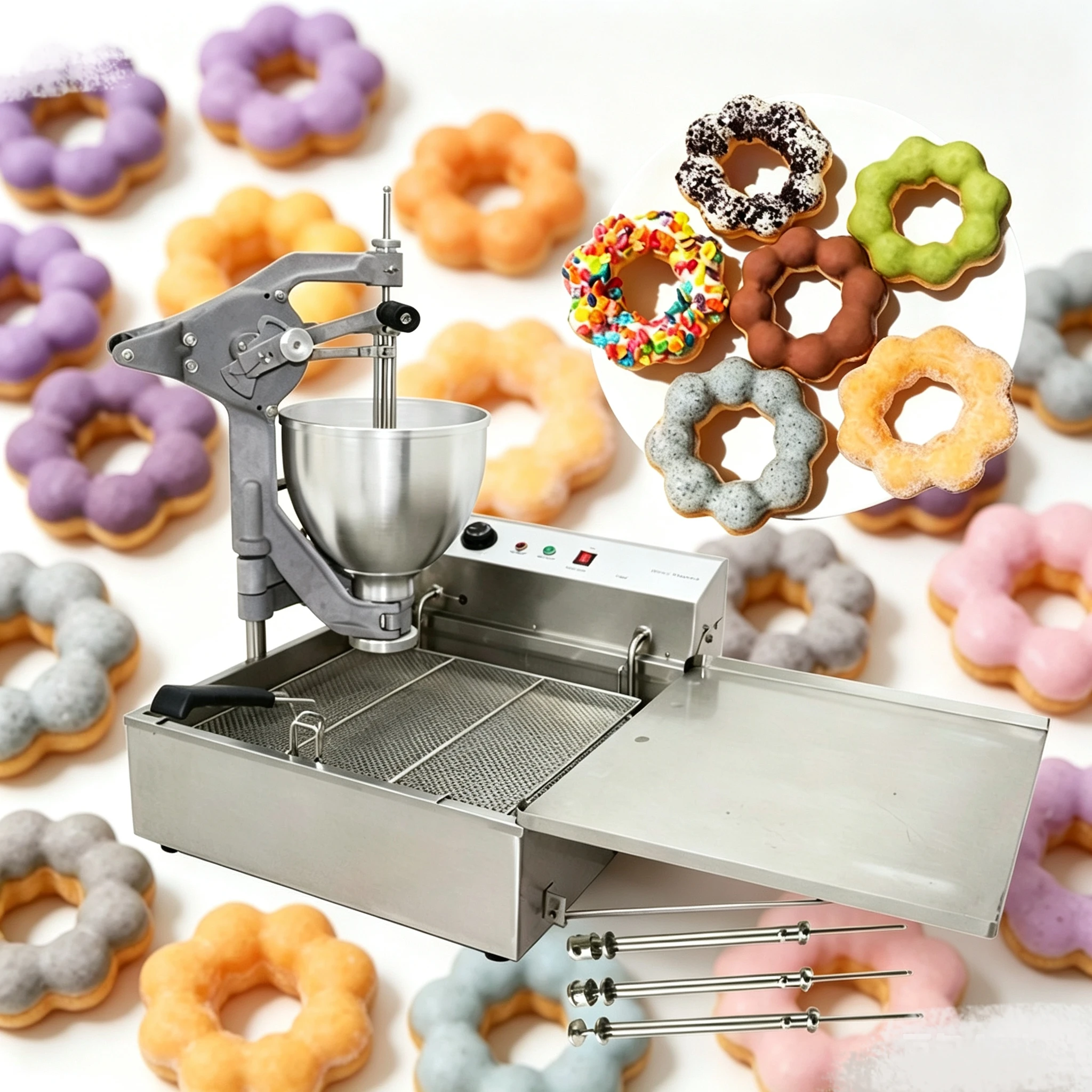 High Quality Fully Automatic Industrial Cake Mochi Donuts Making Machine For Factory