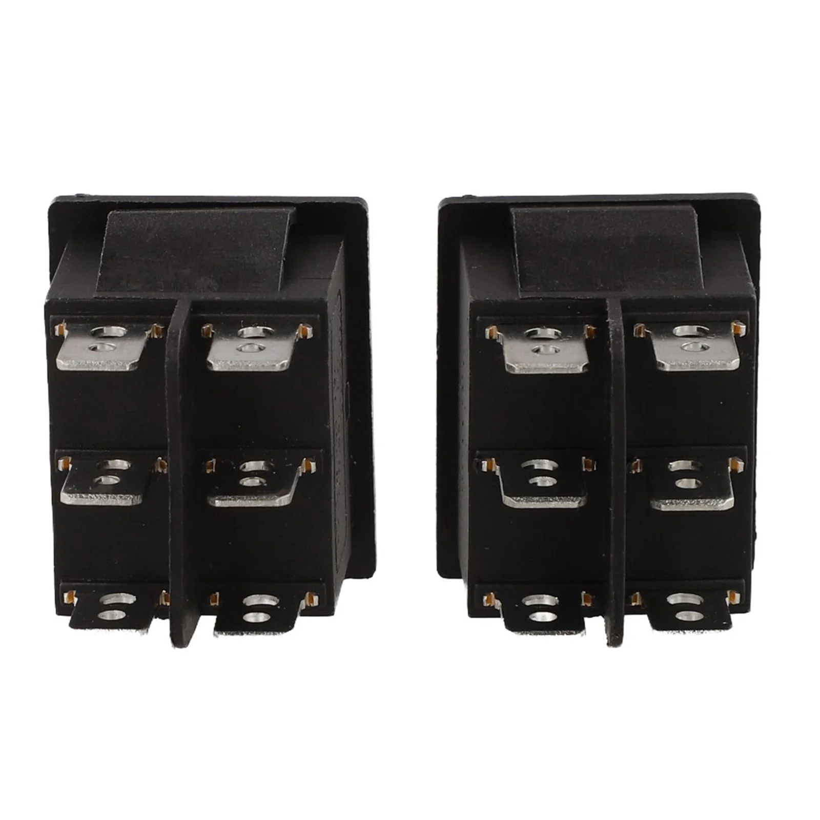 Two-Pack Forward Reverse Rocker Switch for Ride-On Cars Supports 6V 12V 24V Systems Metal Housing Plastic Components