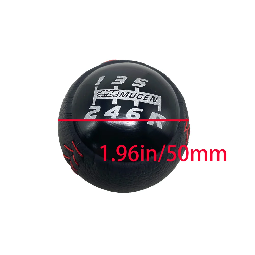 JDM Mugen Leather gear shift knob for HONDA CRZ Type R Civic FA5 FG2