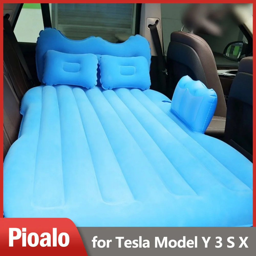 Air Mattress Inflatable Bed for Tesla Model Y 3 X S SUV Car Sleeping Camping, Travel, Hiking, Trip and Other Outdoor Activities