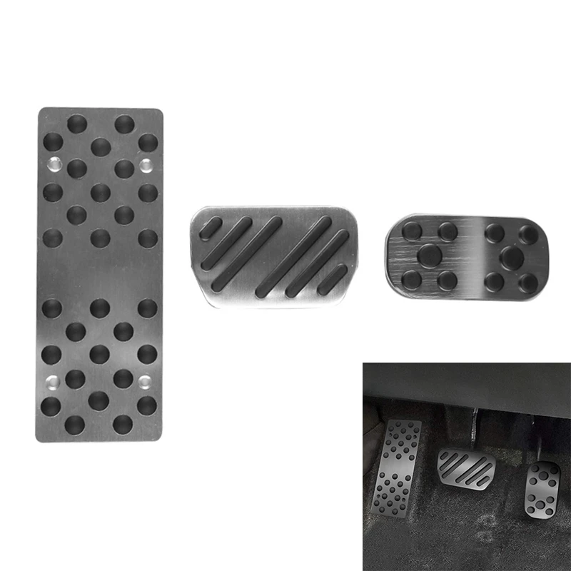 

Aluminum Alloy Foot Pedal For Toyota Raize 2020-2022 Accelerator Gas Fuel Brake Pedal Rest Pedal Pads Mats Cover