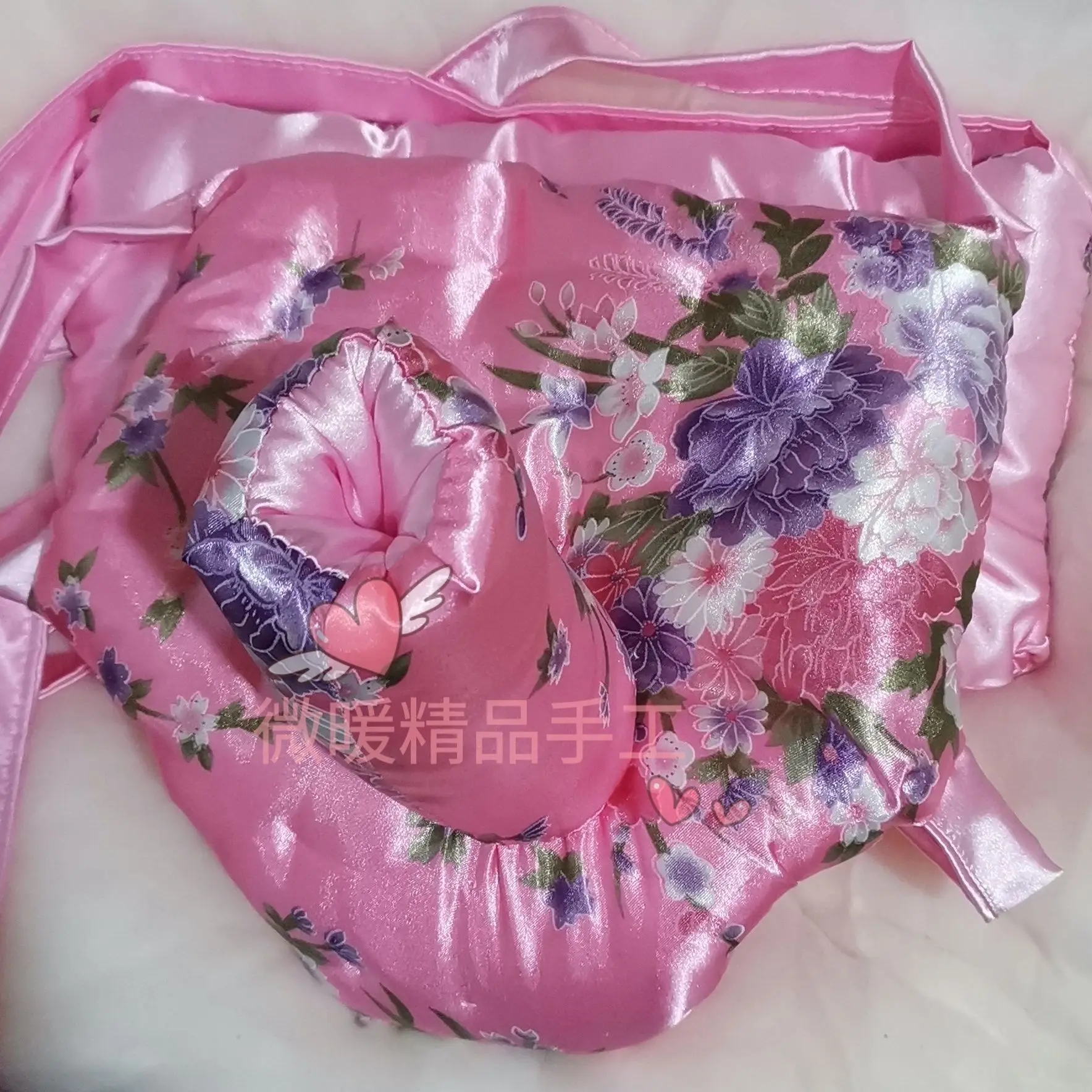 

Man's Handmake Silky Cotton Blended Panties Briefs Leek Proof