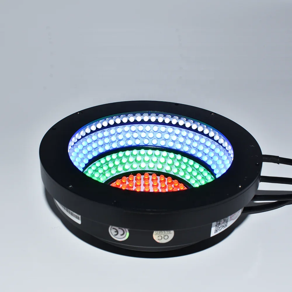 FG RGBW 7 Colors Machine Vision LED AOI Light for Industrial Multi-color Recognition