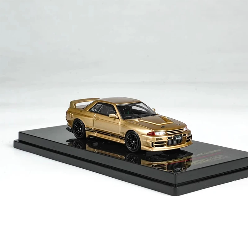

1:64 Scale GTR BNR32 GT-R TOP SECRET Simulation Alloy Car Model Static Display Collectible Toy Gift Souvenir Decoration