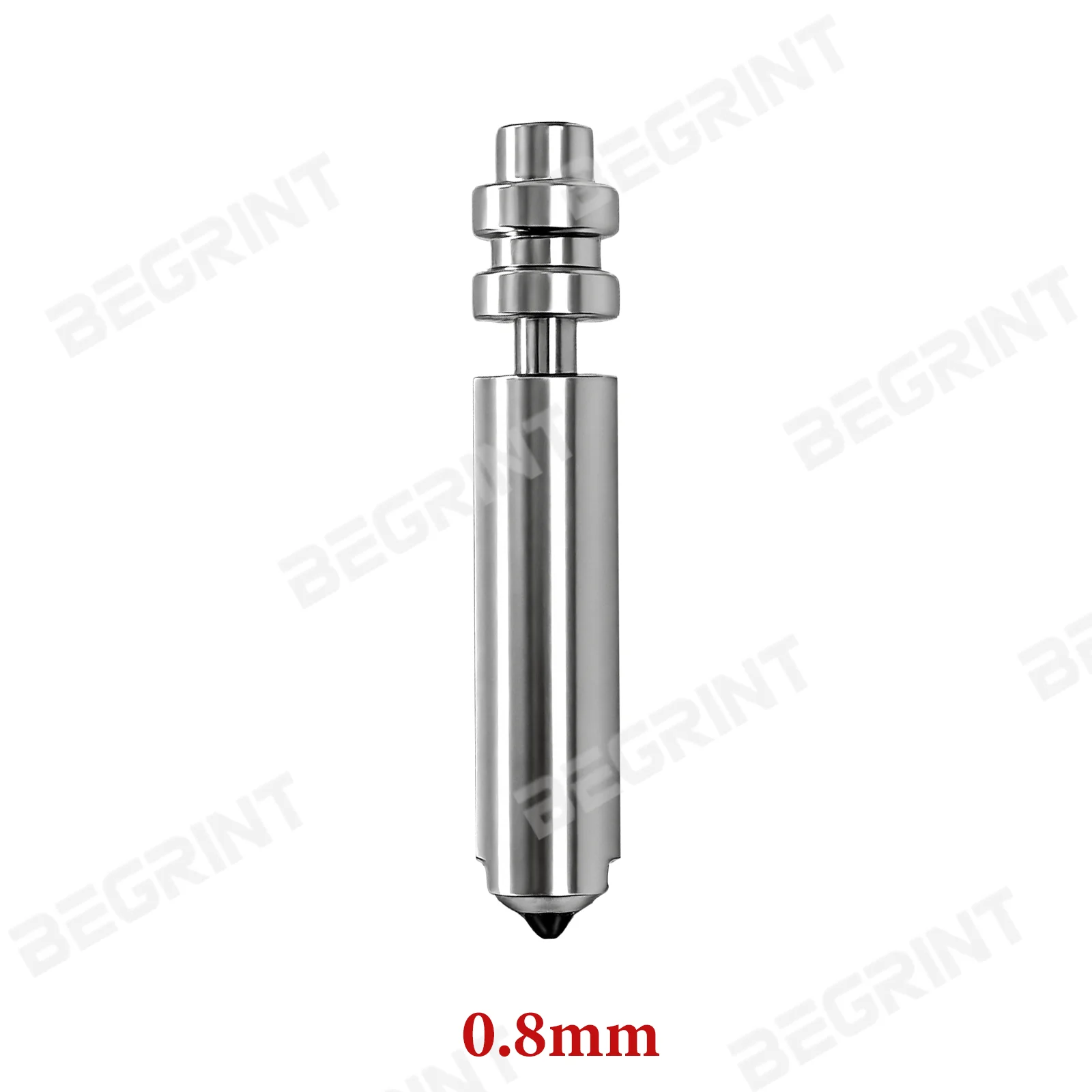 Für Anycubic Kobra X / Kobra 4 Hotend Düse, hochtemperaturbeständige Bimetall-Düse Hotend, 0,25/0,4/0,6/0,8 mm optionale Größen