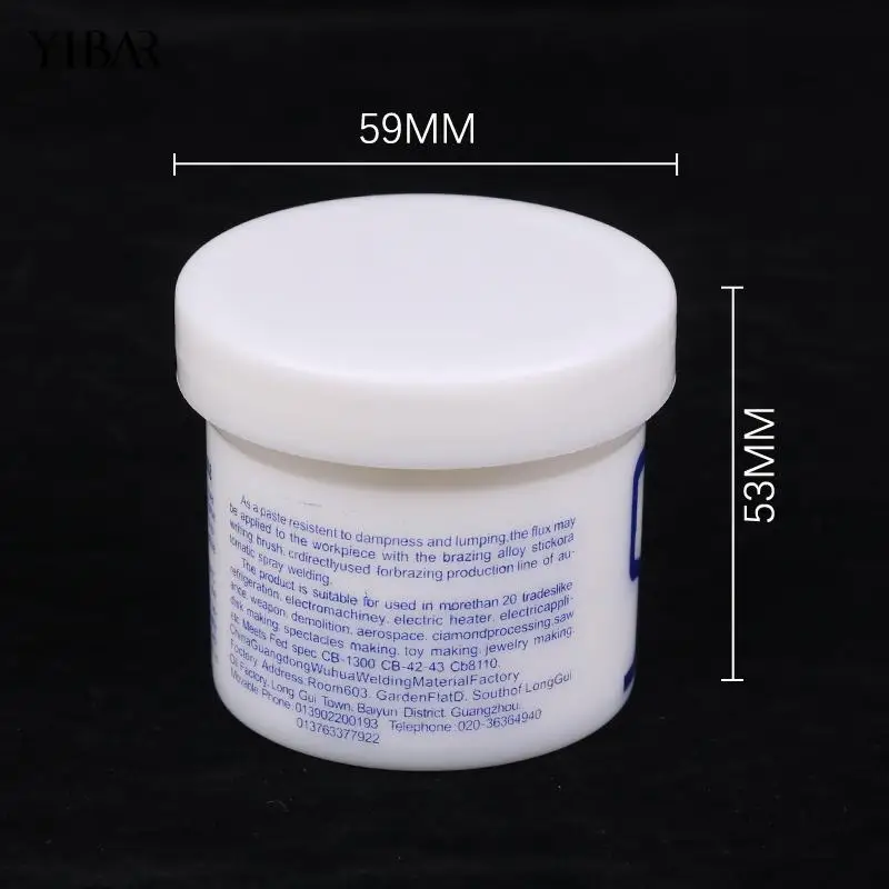 1Pcs Soldering Paste Flux Silver Brass Brazing Powder For Welding Copper Aluminum