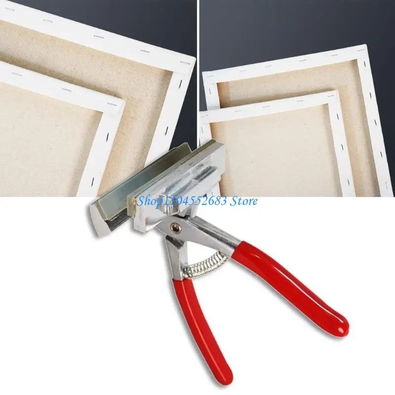 

Y6GD 12cm Stainless Steel Canvas Pliers for Efficiently Flattening and Compacting Canvas on Frame Stretching Tightening 12cm