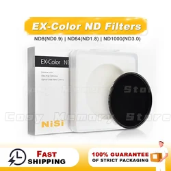 NiSi ND1000 Dimmer ND64 ND8 49 52 55 58 72 67mm 77mm 82mm Medium Gray Density Mirror ND Mirror Filter Micro SLR Camera Filter