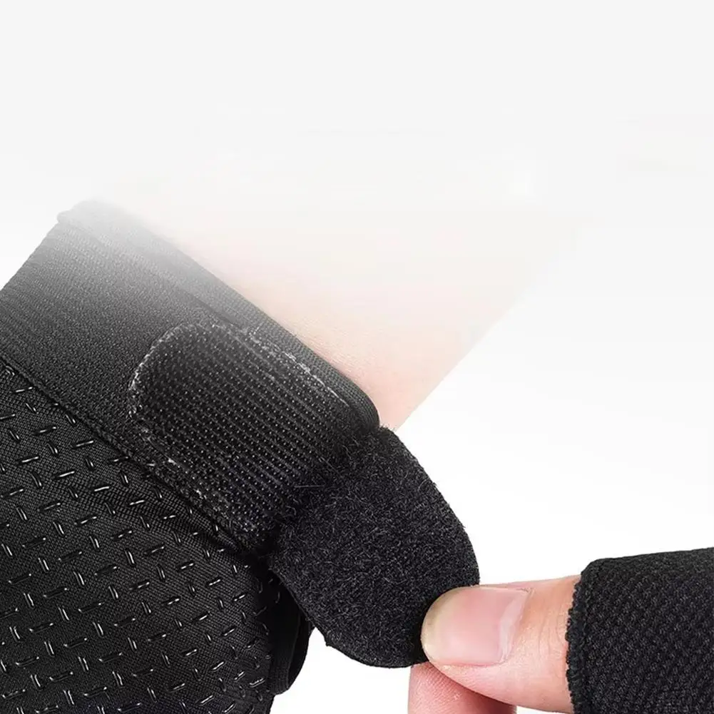 Men Cycling Bicycle Gloves Half Finger Gym Gloves Women Mitten Breathable Anti-slip Glove Fitness Sport Training Gloves