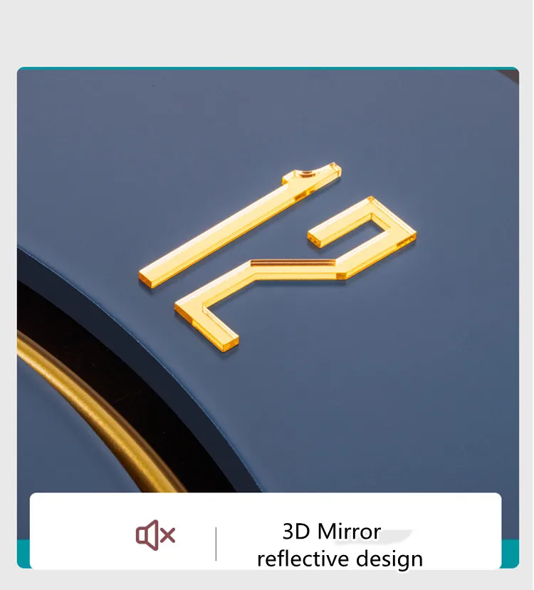 Lớn Bắc Âu Đồng Hồ Treo Tường Cao Cấp Thiết Kế Hiện Đại Đu Đưa Tường Phòng Khách Đồng Hồ Đơn Giản Sắt Treo Đồng Hồ Trang Trí Nhà