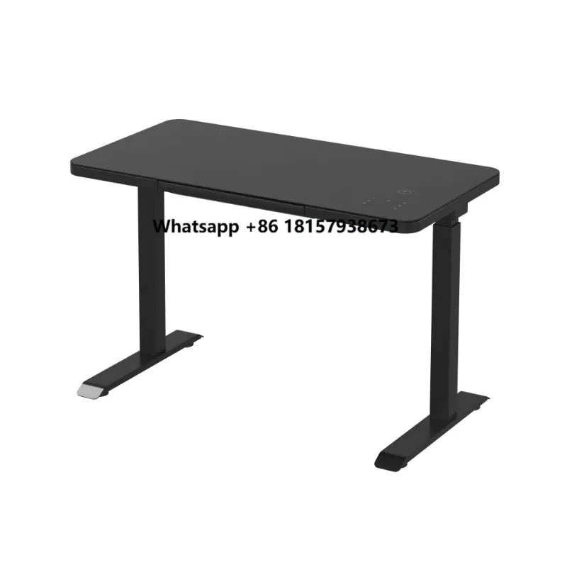 

Sit to Stand Desk Electric Stand up Desk Adjustable Electric Lifting Column Computer Desk Office