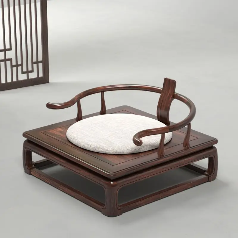 chair tea room armchair bedroom tatami meditation chair combination meditation chair short armrest commercial