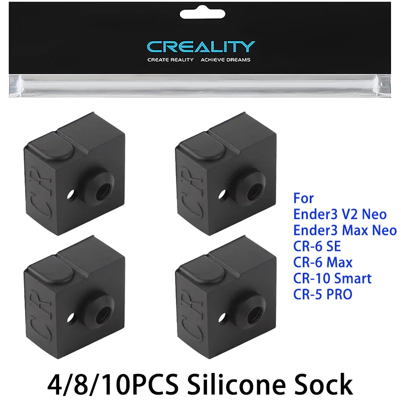 Creality Ender 3 V2 Neo Silicone Sock,3D Printer Hotend Heater Block Cover Silicone Cover for Ender3 Max Neo/CR-6 SE 3D printer