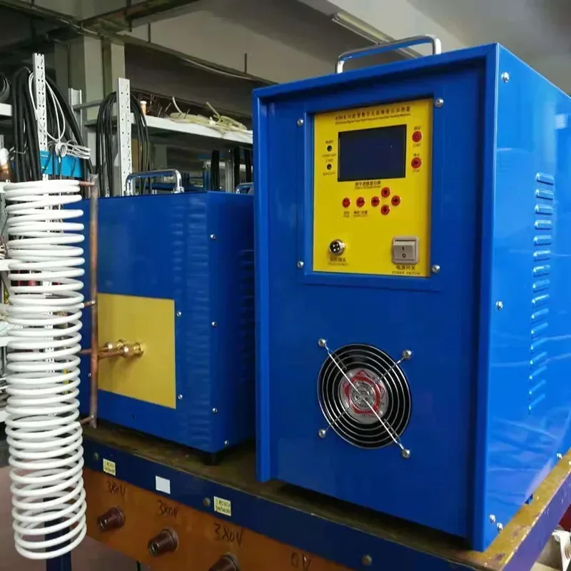 

New Hand-held High Frequency Induction Heating Machine Wire Controlled Brazed Copper Tube Welding UHF Sound Heat Removal