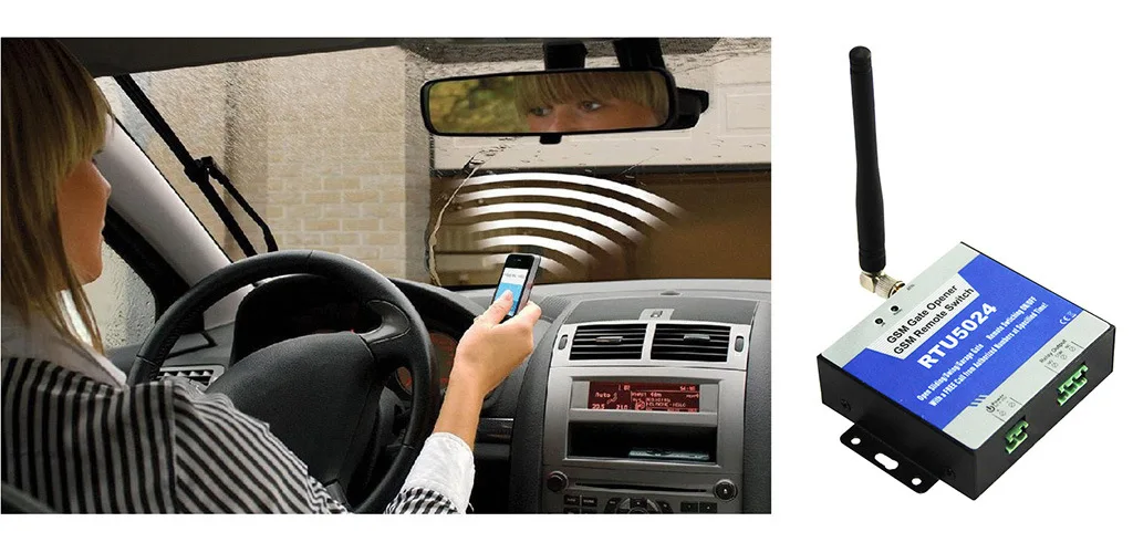 GSM Rtu5024 Toegangscontrolecontroller voor mobiele telefoons RTU5024 Afstandsbediening deuropening en sluiten, SMS-bediening deuropening