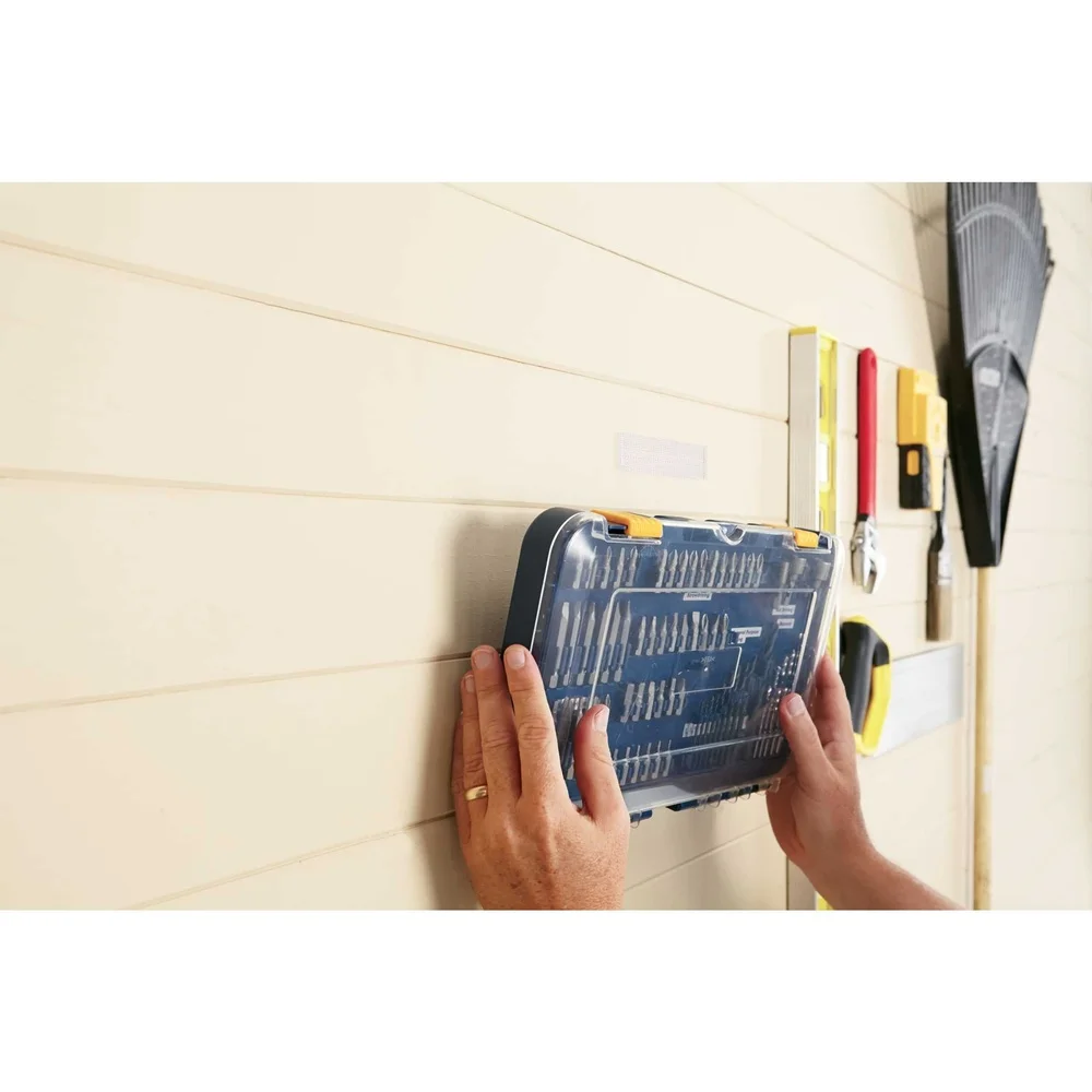 高耐久フックアンドループファスナー 10ポンド 1インチ x 4フィート 室内/屋外使用に最適 強力な粘着力 簡単施工