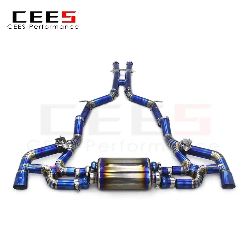 

cees Catback Exhaust for Mercedes-Benz AMG GT/GTS(C190) 4.0T 2017-2023 Tuning Performance SUS304/Titanium Escape Exhaust System