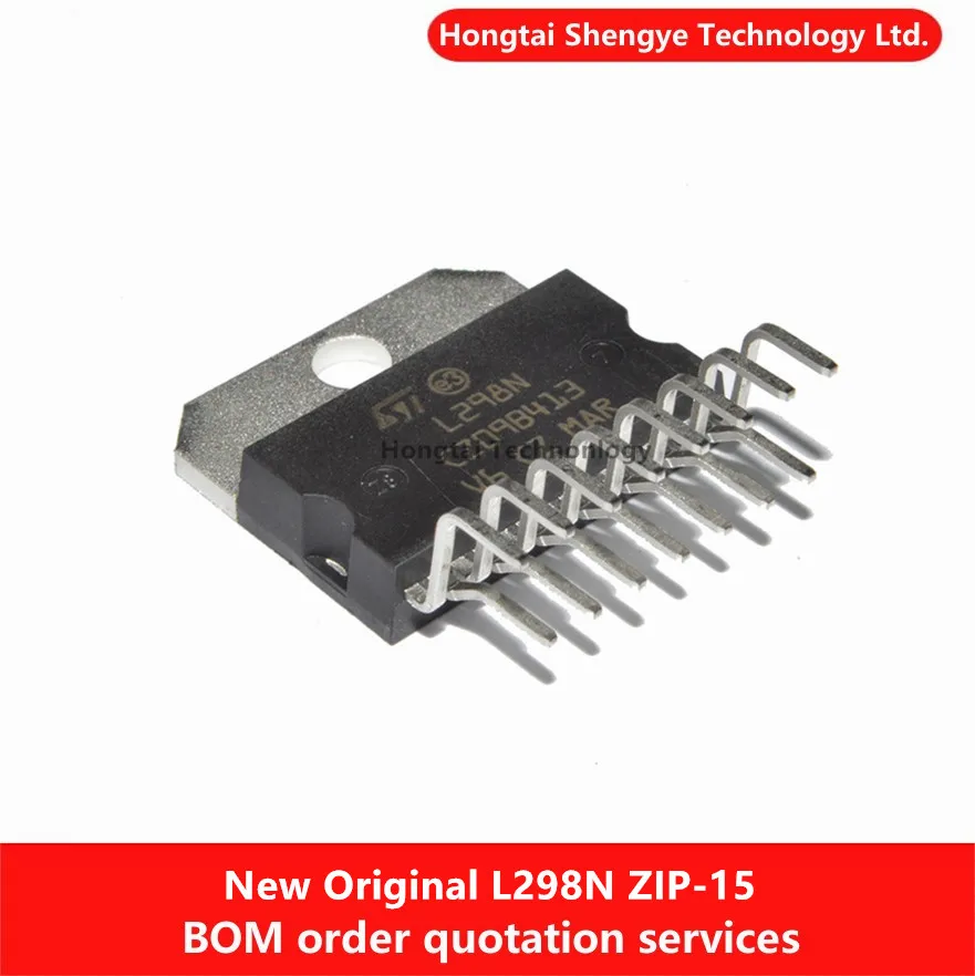 New Original Direct Plug L298N Multiwatt15 Stepper Motor Driver Chip Bridge Driver IC