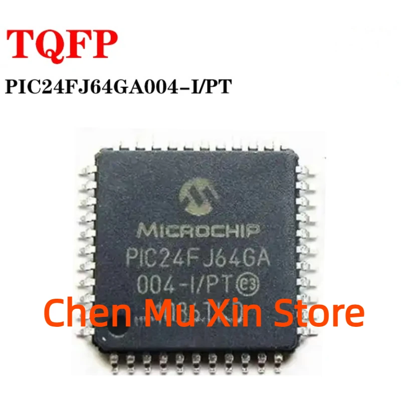 

10Pcs/Lot 100% NEW PIC24FJ64GA004-I/PT PIC24FJ64GA004 TQFP44 In Stock