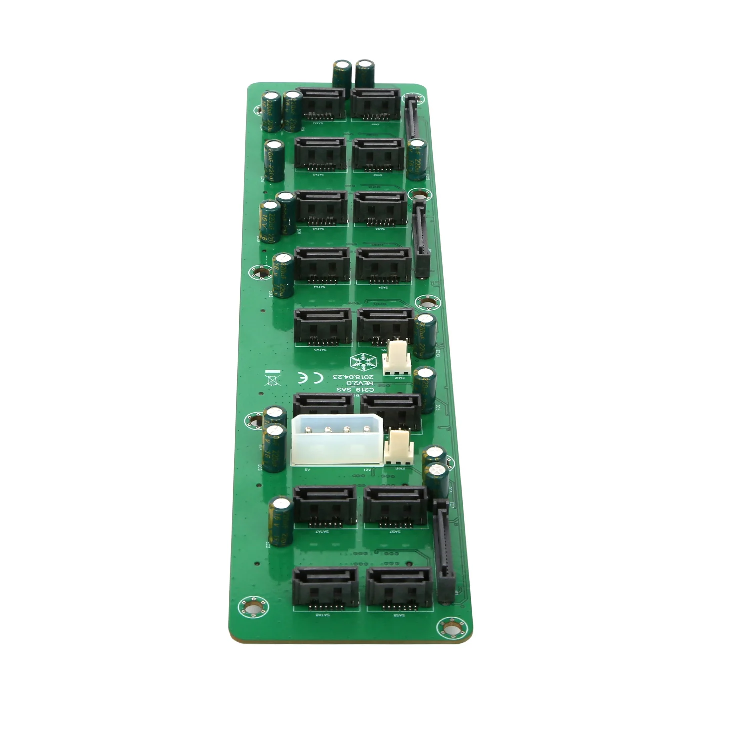 PC Server Backplane Circuit Board 7Pin/15pin/ Power supply 3pin Fan Header HDD Adapter 8*SFF 8639 PCIe HDD Adapter Motherboard