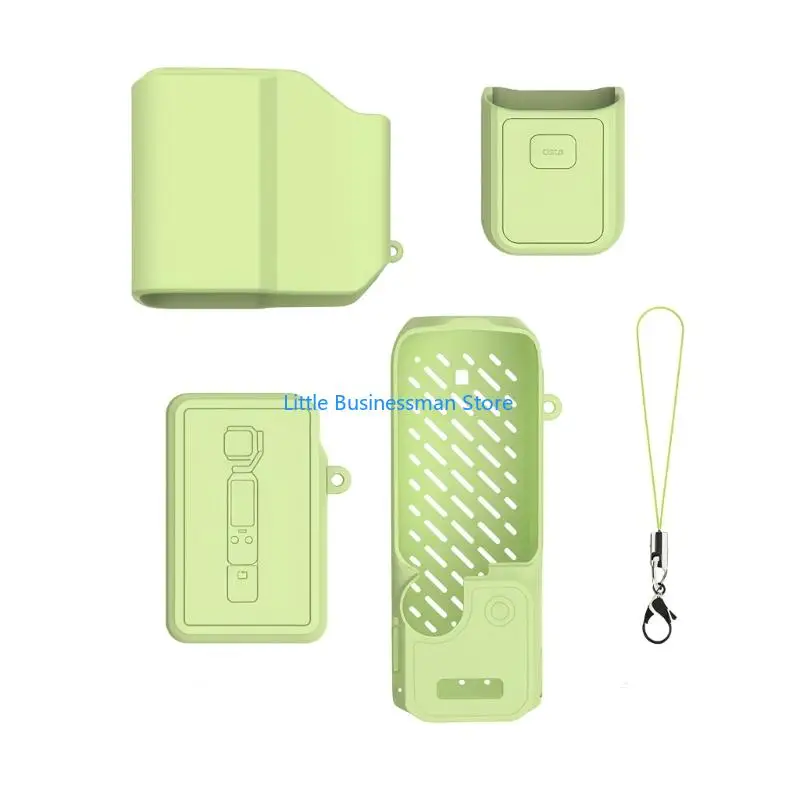 Silikonhüllen-Set mit strukturiertem für Pocket 4Pro Travel Carry Schutzhülle M76A – Detail 10