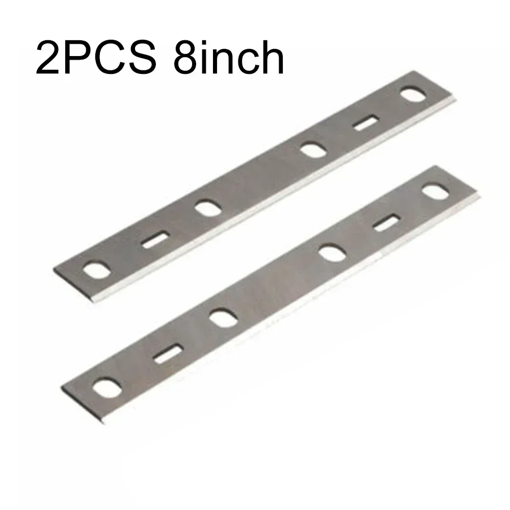 2/4 Uds 8 "cuchillos de cuchillas cepilladora 210*22*1,8mm herramientas de corte cepilladora de madera Reversible para Woodstar PT85 PT8500 HT850