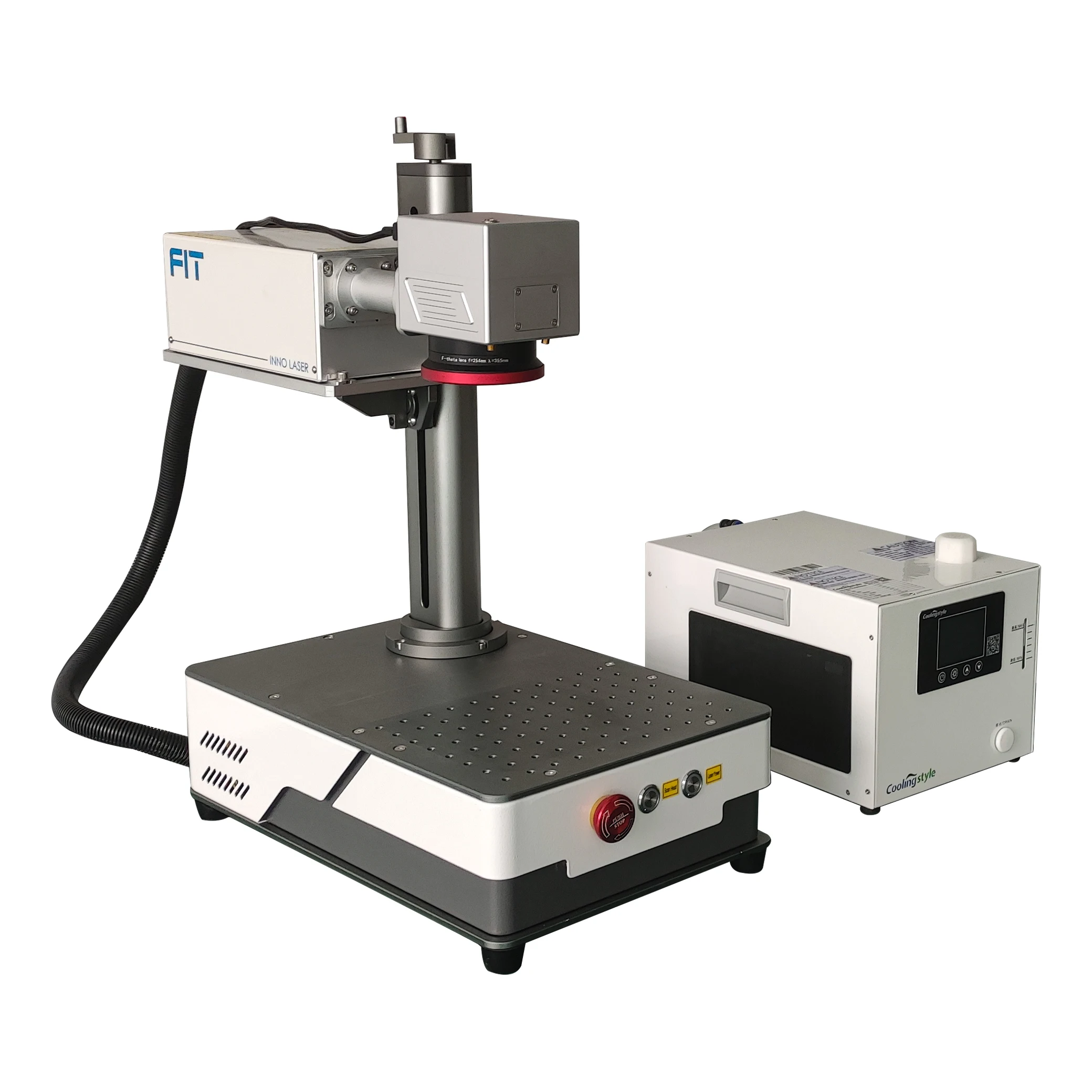 3W UV Laser Engraving Machine for Plastic Metal Glass Laser Marking Machine