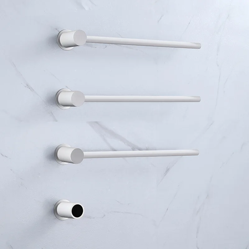 Hidden 304 Stainless Steel Bath Towel Rack Heating Drying Electric Towel Rod
