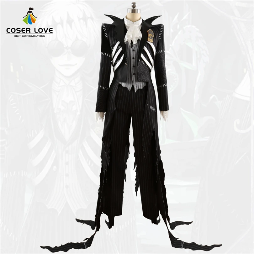 

Twisted Wonderland Halloween Suit Skully J. Graves Cosplay Costume Carnival Christmas Outfit