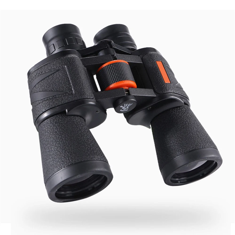 

20X50 HD Portable Anti-slip 20X Binocular Telescope BAK4 FMC Optics Binoculars Low Light Night Vision for Hunting Camping Travel