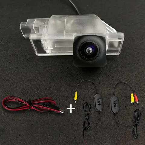 Wireless Car CCD Rear Camera Fisheye 4 8 12 Led Dynamic Night For Peugeot 2008 208 301 307 3008 406 407 408 508 607 806 807 RCZ 8 best sales 807 peugeot - №3