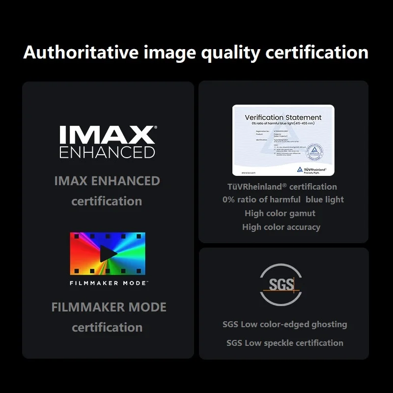 C2S 4K Mini Projector Android 11 Operating System Supports 3D And 2000CVIA+IMAX Automatic Correction