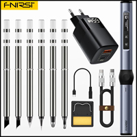 FNIRSI HS01 Portable Soldering Iron PD 65W Adjustable Constant Temperature Smart Soldering Iron Station Welding Repair Tools