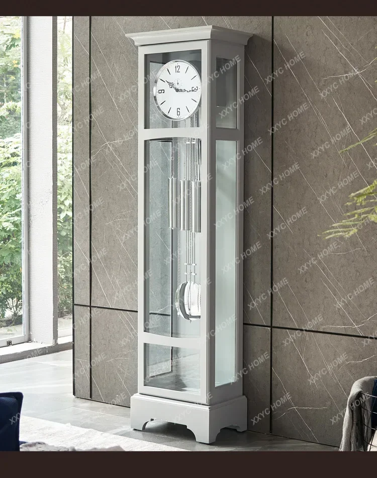

d178 Modern Italian Light Luxury the Grandfather Clock Living Room Clock Home Internet Celebrity Pendulum Clock