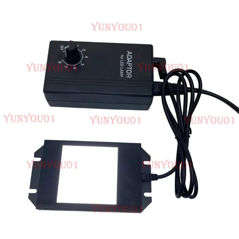 Flat Lighting Adjustable Brightness Treasure Identification and Repair Mirror Microscope Professional Mirror Microscope