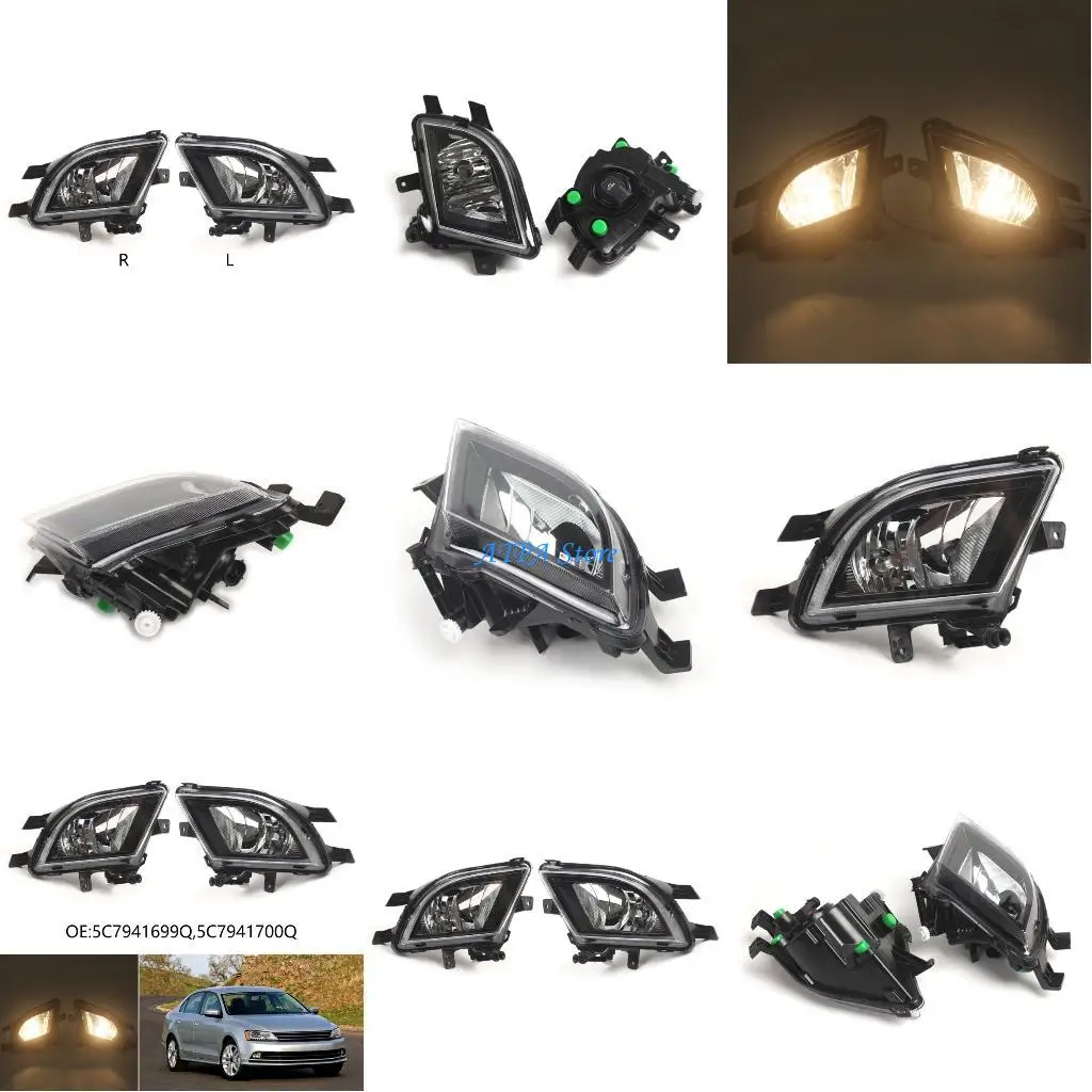 

U13C 5C7941700Q for MK6 15-18 Clear Lens Fog Lamp Auto Accessory Replacement