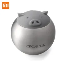 Xiaomi Circle Joy Smart Round Pig Creative Beer Bottle Opener Silver Lovely Shape Easy Opening And Varied Functions