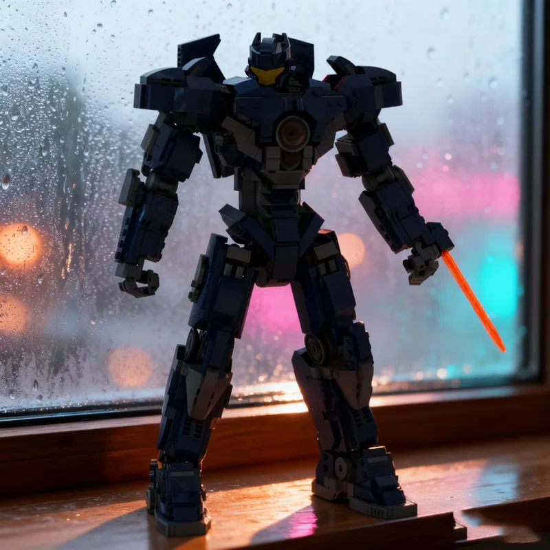 Model Kit Pacific Rim - 1753pcs MOC Pacific Rim Gipsy Avenger
