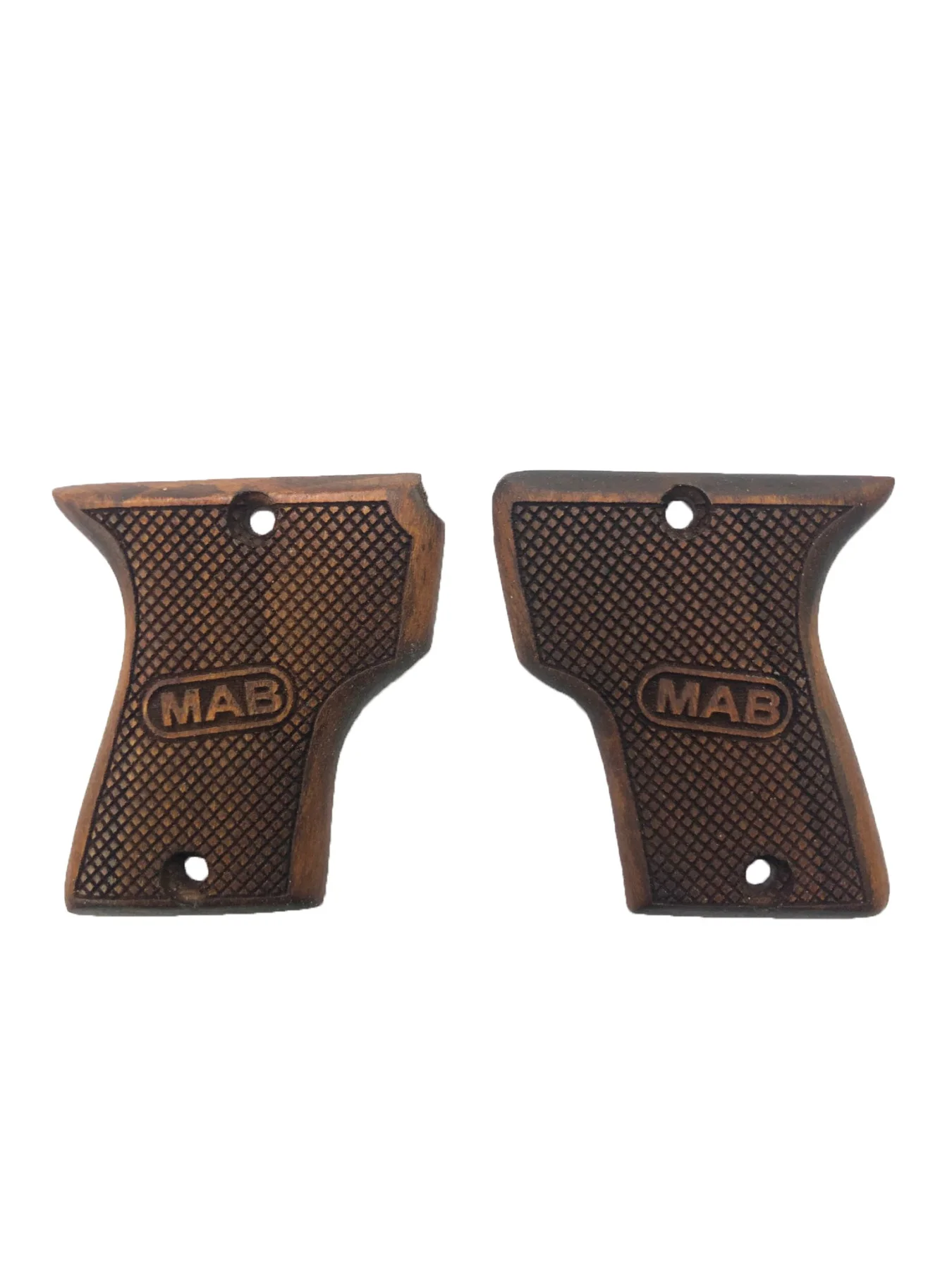 MAB Model A 6,35mm Laser Cut Wooden Grip Mod1