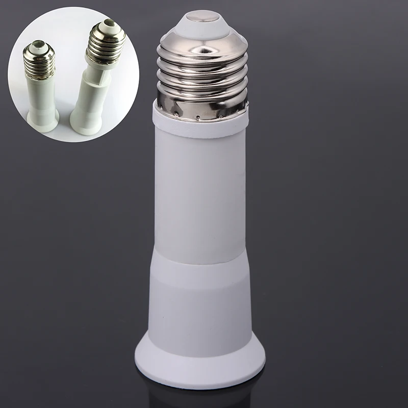 1Pc E27 Extended Bulb Socket 12CM E27 To E27 Extended Bulb Socket 1Pc E12 To E14 Bulb Holder Adapter