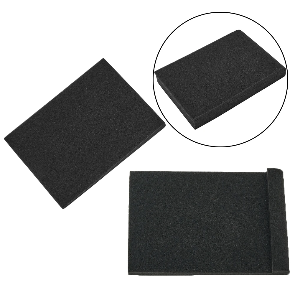 2/4Pcs Speaker Isolation Pads Desktop Speaker Acoustic Foam Stand Pads High Density Sound Proof Panels 28*19*4CM