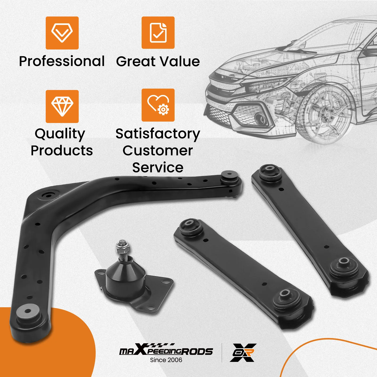 Suspension Rear Upp…